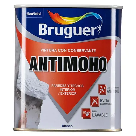 Bruguer  Pintura para paredes Antimoho