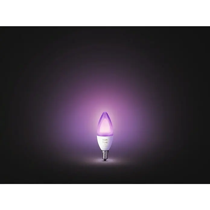 Philips Hue LED žarulja White & Color Ambiance - E14, 5,3 W, RGBW, Podesiva temperatura boje, 1 kom - Živopisni prikaz
