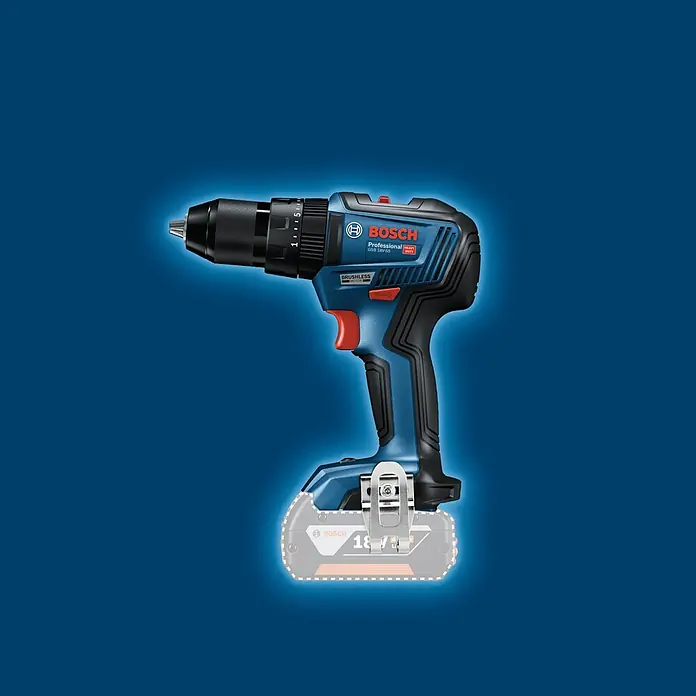 Bosch Professional Akku-Bohrschrauber GSB 18V-55 - 18 V, Ohne Akku, 0 U/min - 1.800 U/min - Stimmungsaufnahme