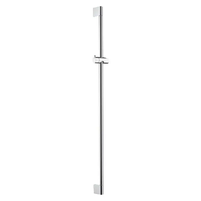 Hansgrohe Brausestange - Höhe: 90 cm, Chrom - Diagonale Ansicht