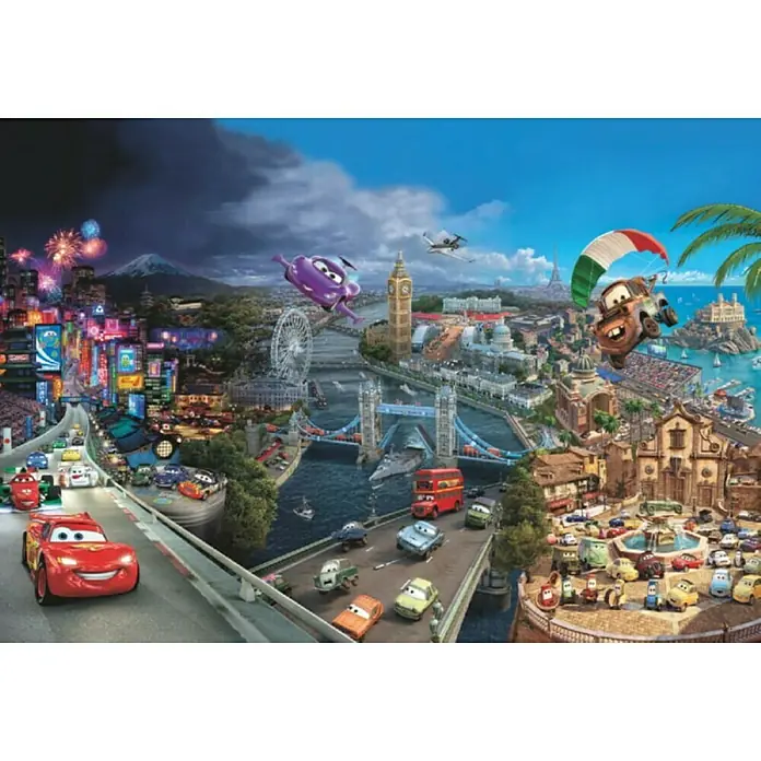 Komar Disney Edition 4 Foto tapeta - 8 -dij., Š x V: 368 x 254 cm, Papir - Detaljan prikaz