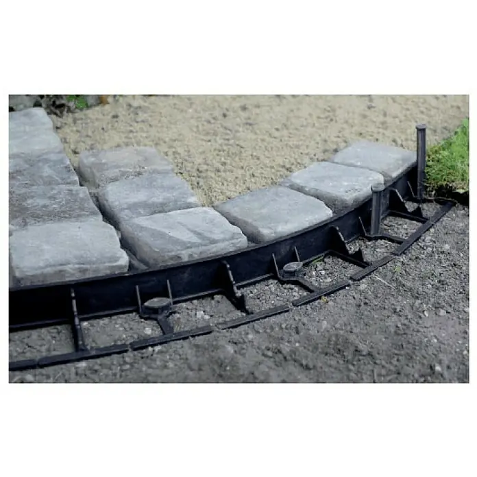 Plastični klin za rubnu traku Interboard 45 - Crne boje, Plastika - Živopisni prikaz