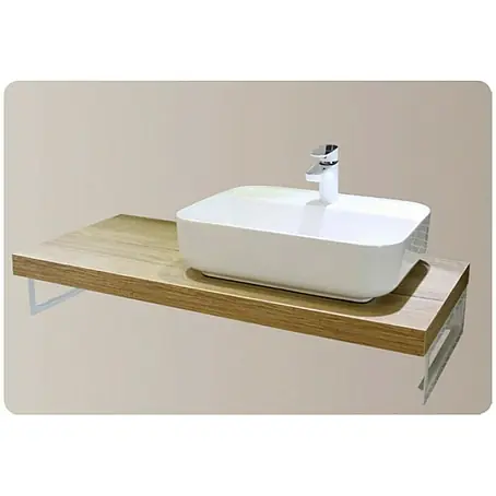 Aquaart  Umivaonik s drvenom pločom
