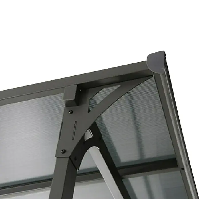 Sunfun Paviljon od aluminija Cipar - D x Š: 300 x 300 cm, Antracit - Detaljan prikaz
