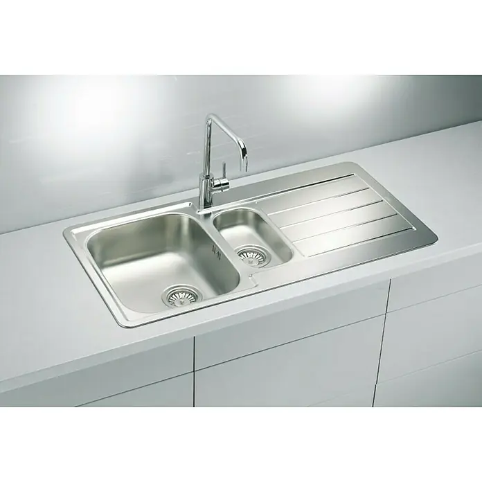 Alveus Ugradbeni sudoper Line 10 - D x Š: 98 x 50 cm - Živopisni prikaz
