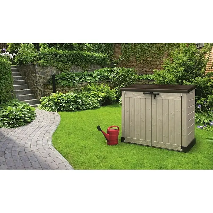 Keter Vrtna kutija za pohranu Store it out MAX - D x Š x V: 145,5 x 82 x 125 cm, Plastika - Živopisni prikaz