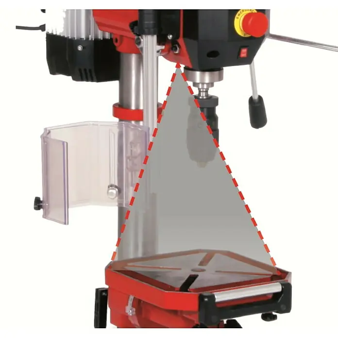 Einhell Stolna bušilica - 750 W, 450 okr/min - 2.500 okr/min - Proizvod u upotrebi