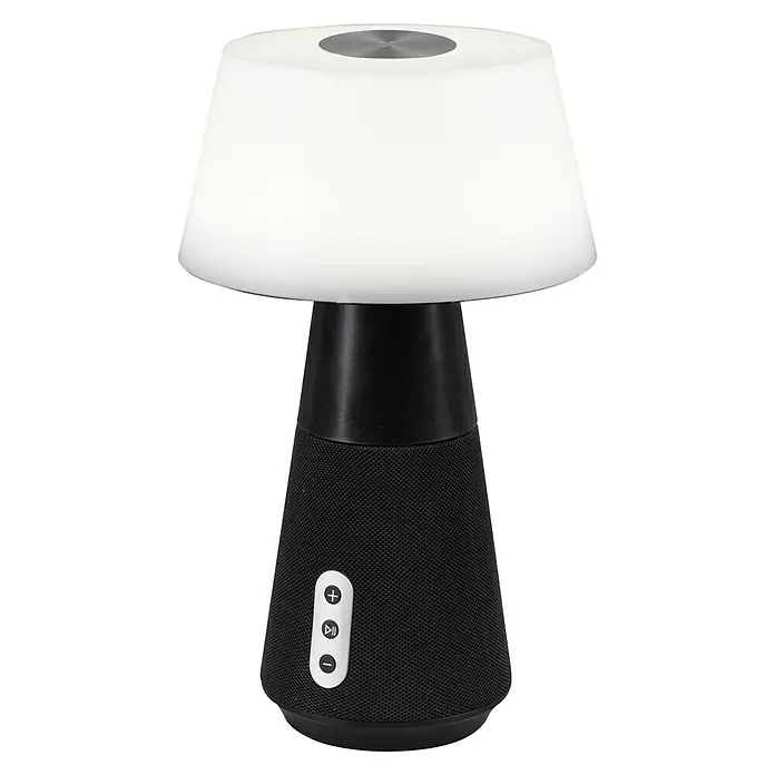Reality Leuchten LED-Tischleuchte DJ - 4 W, Schwarz/Weiß - Vorderansicht