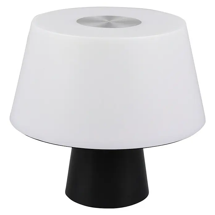 Reality Leuchten LED-Tischleuchte DJ - 4 W, Schwarz/Weiß - Vorderansicht