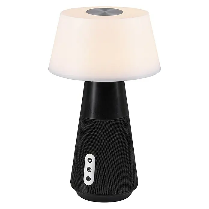 Reality Leuchten LED-Tischleuchte DJ - 4 W, Schwarz/Weiß - Vorderansicht