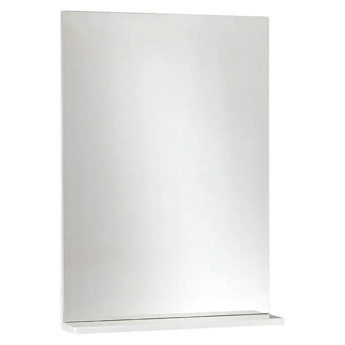 Ferotehna Aluminijsko ogledalo Family - Bijele boje, D x Š x V: 14 x 59 x 72,5 cm - Dijagonalni pogled