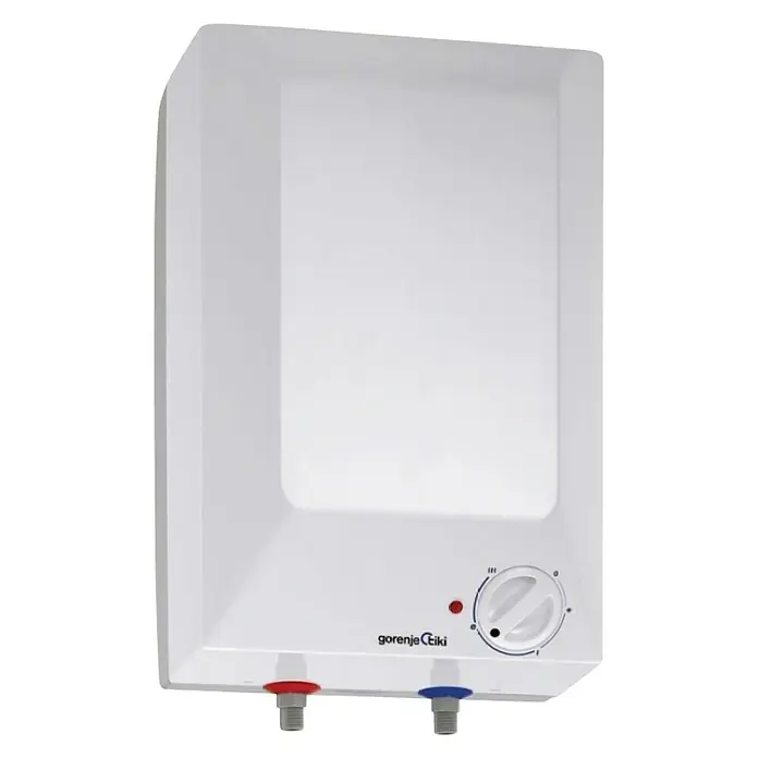 Gorenje Nadpultni grijač vode TEG 5 O - Zapremnina: 5,5 l, Temperaturni raspon: Do 75 °C - Dijagonalni pogled