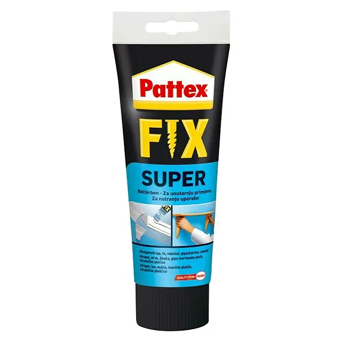 Pattex Univerzalno montažno ljepilo Super fix - 250 g - Pogled sprijeda