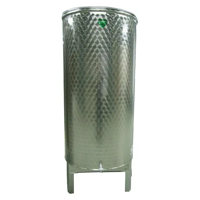 Vinska bačva INOX - 380 l - Pogled sprijeda