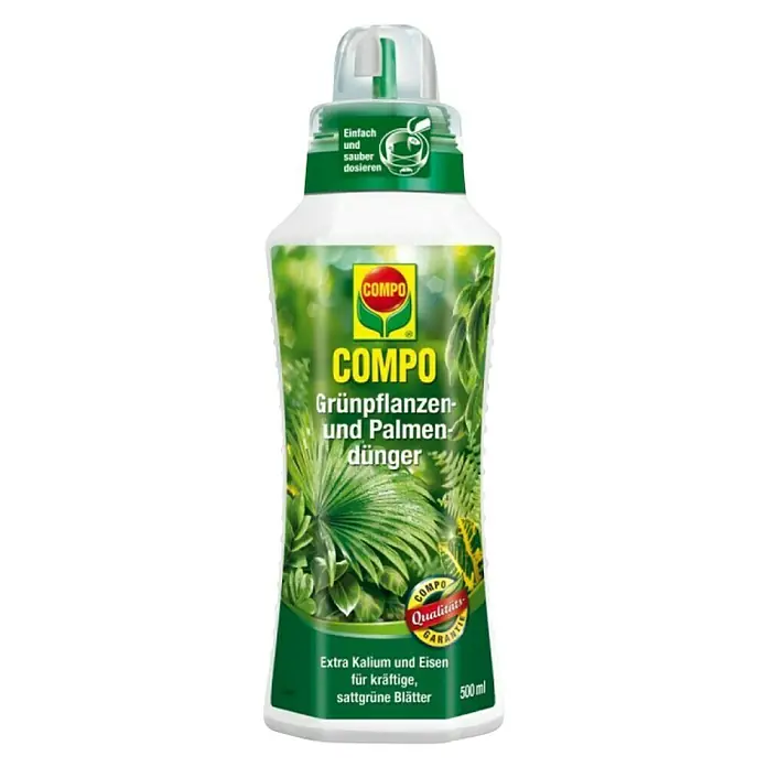 Compo Gnojivo za zelene biljke - 500 ml - Pogled sprijeda