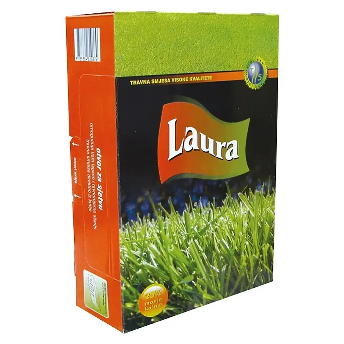 Sjeme za travu Laura - 800 g - Dijagonalni pogled