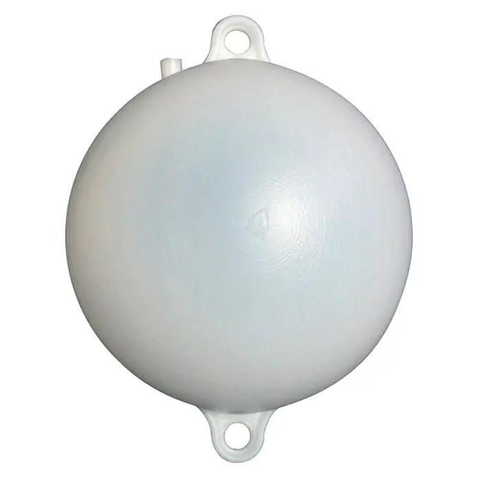 Kemoplastika Plutača - Bijele boje, Plastika, Promjer: 20 cm - Pogled s gornje strane