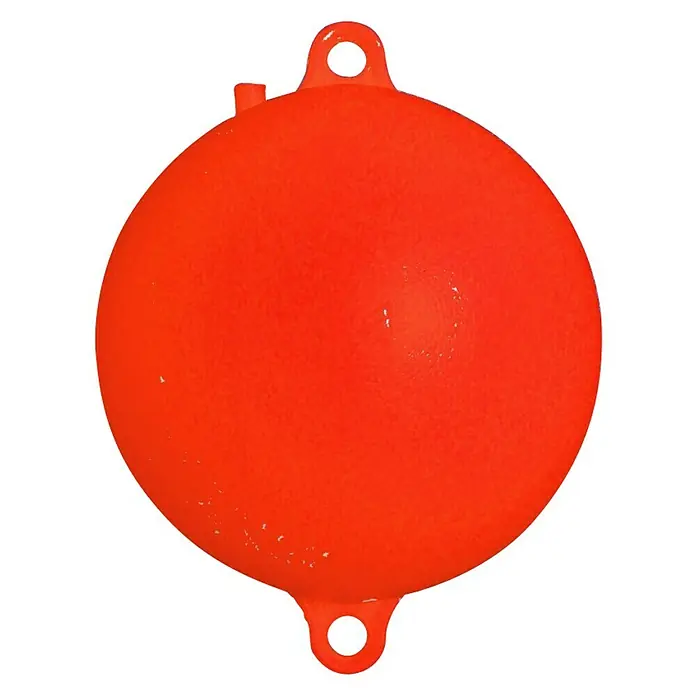 Kemoplastika Plutača - Narančaste boje, Plastika, Promjer: 20 cm - Pogled s gornje strane