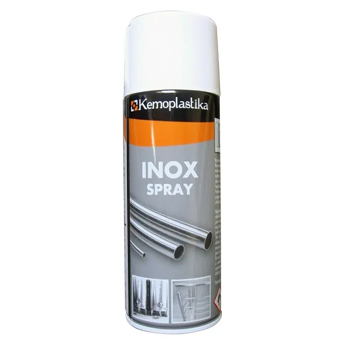 Kemoplastika Poseban sprej za lakiranje inoxa - 400 ml - Pogled sprijeda