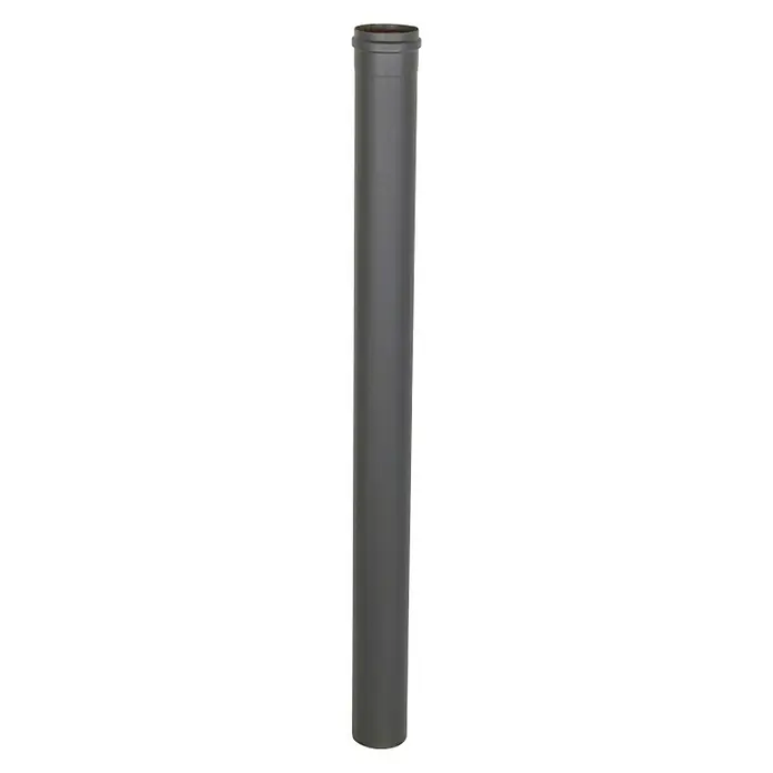 Dimovodna cijev - Duljina: 1.000 mm, Promjer: 80 mm - Pogled sprijeda