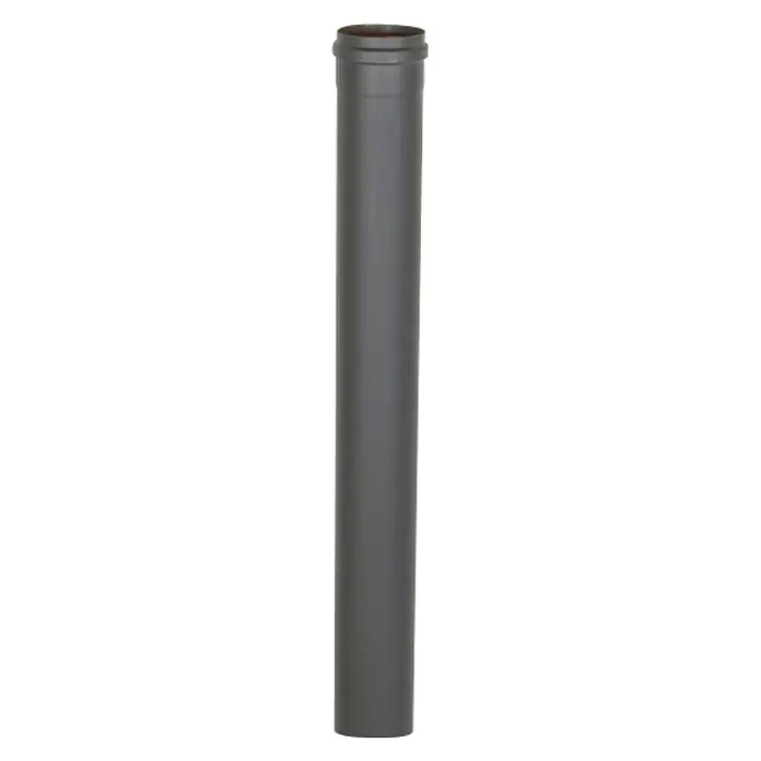 Dimovodna cijev - Duljina: 500 mm, Promjer: 80 mm - Pogled sprijeda