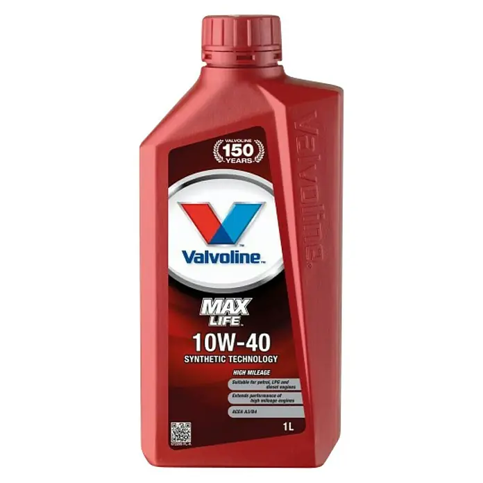 Valvoline Motorno ulje MAXLIFE 10W-40 - 1 l - Pogled sprijeda
