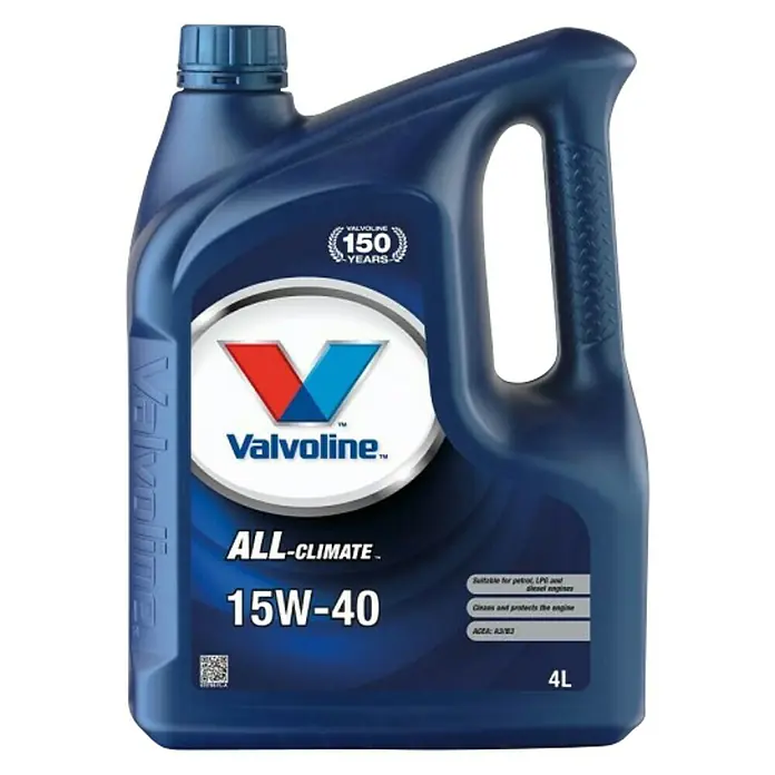 Valvoline Motorno ulje ALL CLIMATE 15W-40 - 4 l - Pogled sprijeda