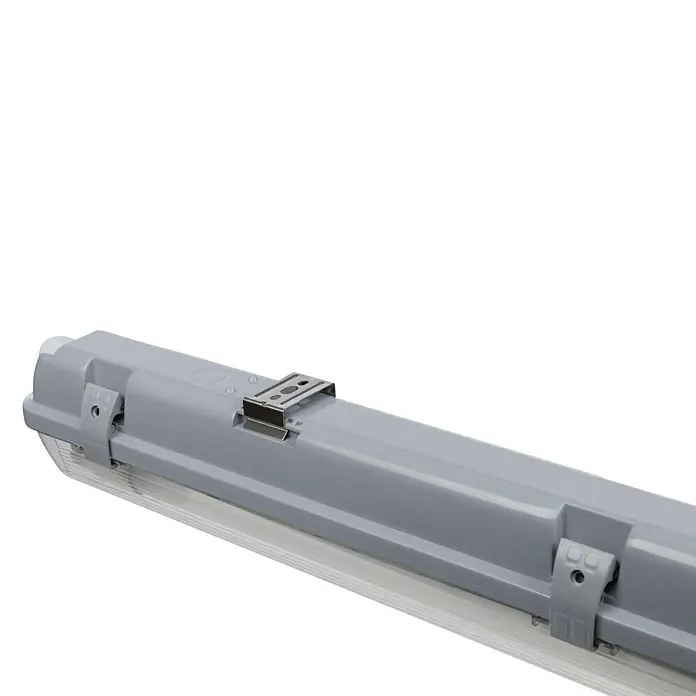 Müller-Licht LED-Feuchtraum-Lichtleiste Aqua-Promo - 10 W, 1 x 60 cm lange LED-Röhre, Neutralweiß, IP65 - Detailaufnahme