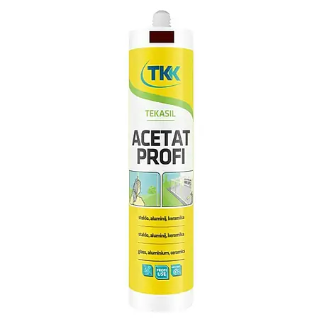 Silikonska masa za fugiranje Tekasil Acetat Profi