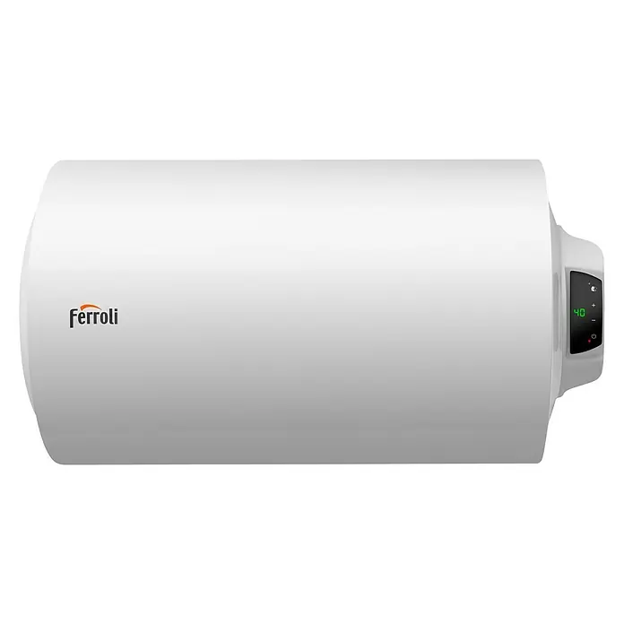 Ferroli Termo eléctrico Tiber B 100 H - 97 l, 1.500 W, Rango de temperaturas: +40 °C a +80 °C - Vista frontal