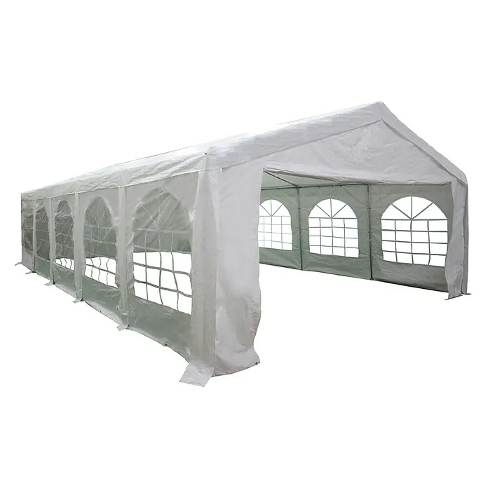 Sunfun Partyzelt - L x B: 1.000 x 500 cm - Diagonale Ansicht