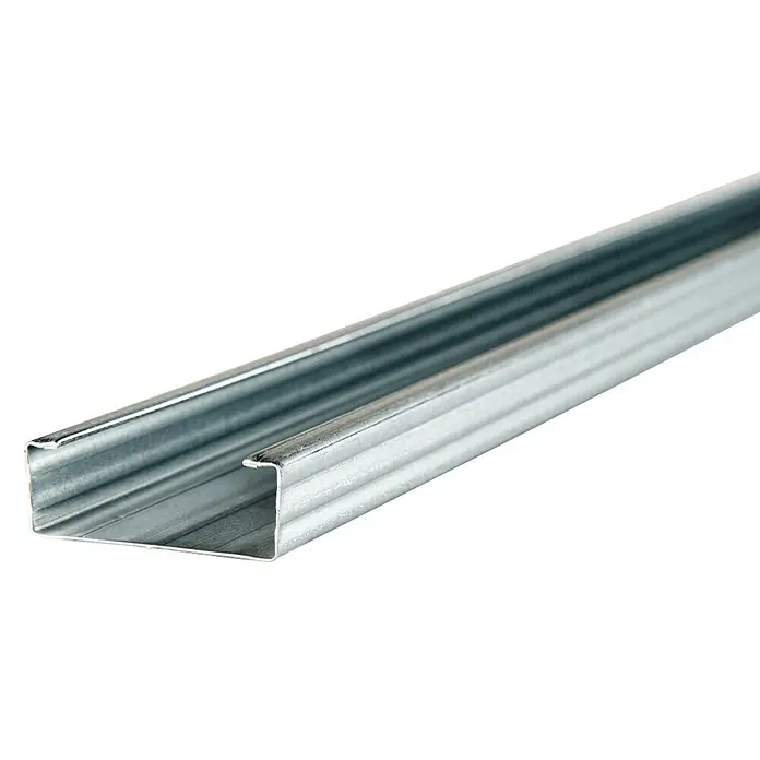 THU Ceiling Solutions Perfil TC47 - 3 m x 45 mm x 18 mm, Acero - Vista angular