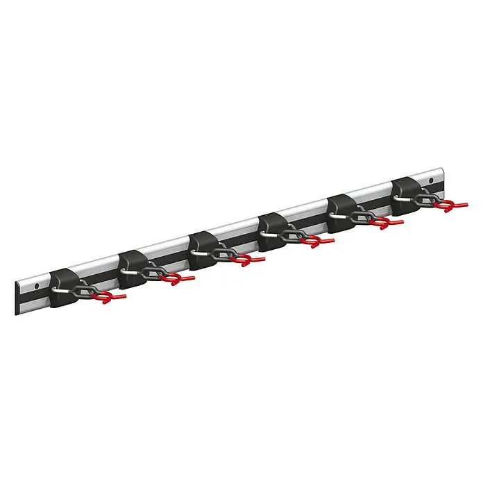 Gerätehalter x-star - Länge: 1.000 mm, Belastbarkeit: 50 kg - Diagonale Ansicht