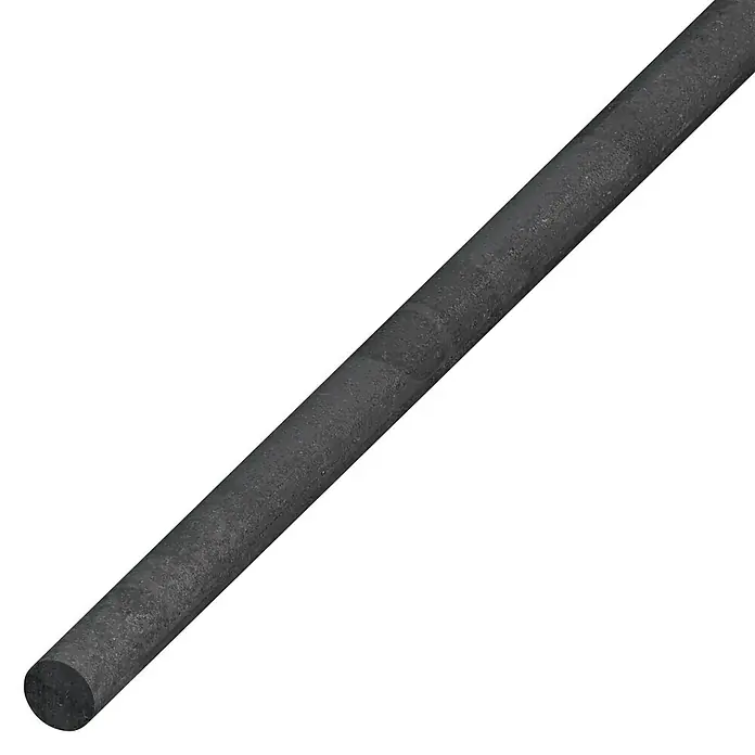 Rundstange - Ø x L: 20 x 1.000 mm, Warmgewalzter Stahl - Diagonale Ansicht