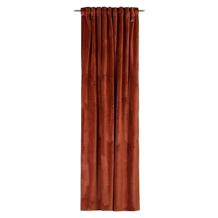 Schlaufenschal Magnum - B x H: 135 x 245 cm, 100 % Polyester, Zimt - Vorderansicht