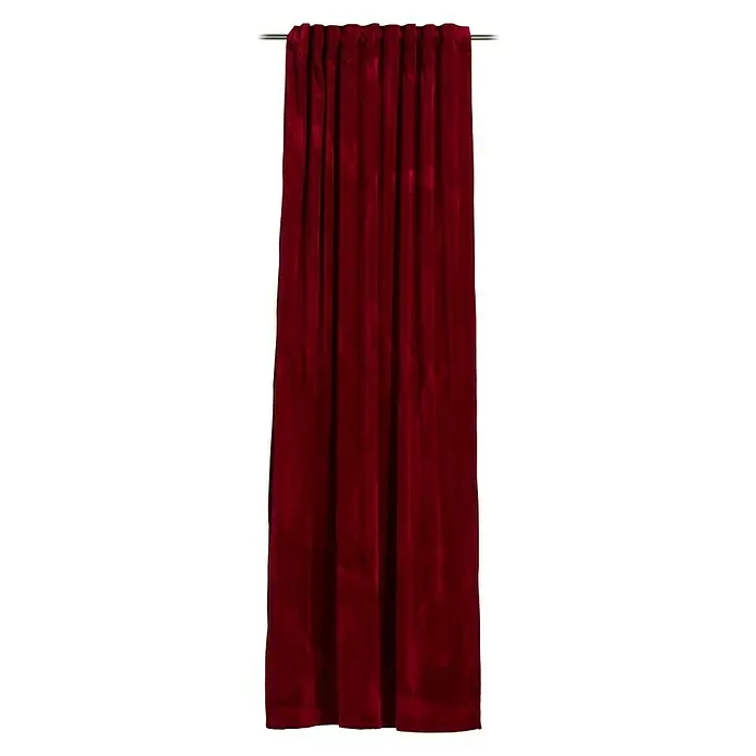 Schlaufenschal Magnum - B x H: 135 x 245 cm, 100 % Polyester, Karminrot - Vorderansicht