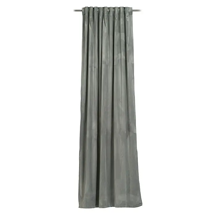 Schlaufenschal Magnum - B x H: 135 x 245 cm, 100 % Polyester, Silber - Vorderansicht