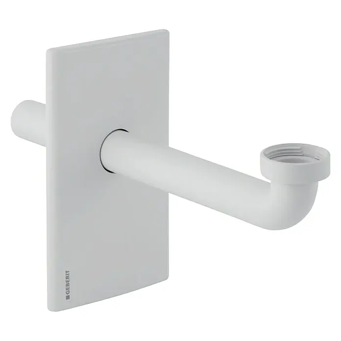 Geberit Fertigbau-Set - Passend für: Geberit Waschtisch mit UP-Geruchsverschluss, 2 -tlg. - Diagonale Ansicht