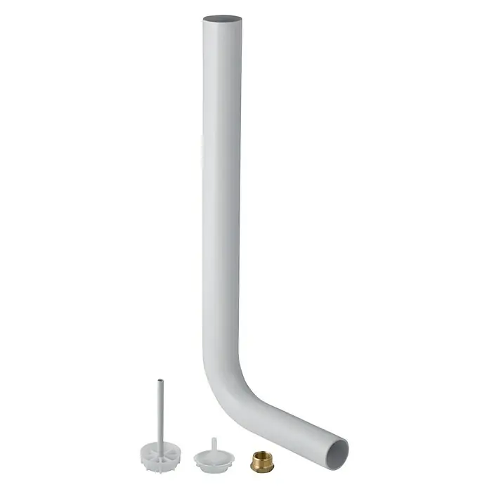 Geberit WC-Spülrohrbogen - Weiß, 52 x 22 cm - Rechte Seitenansicht