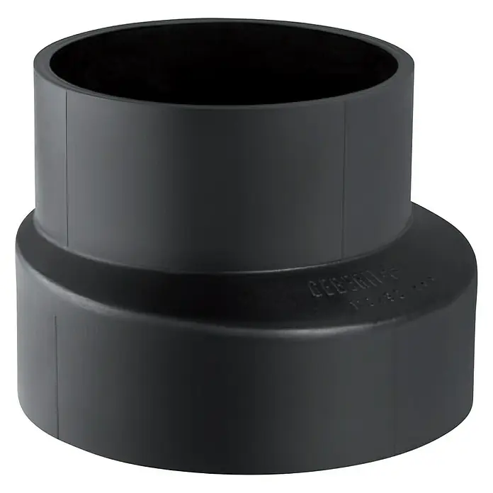Geberit PE-Reduktion - DN 125/100 - Vorderansicht