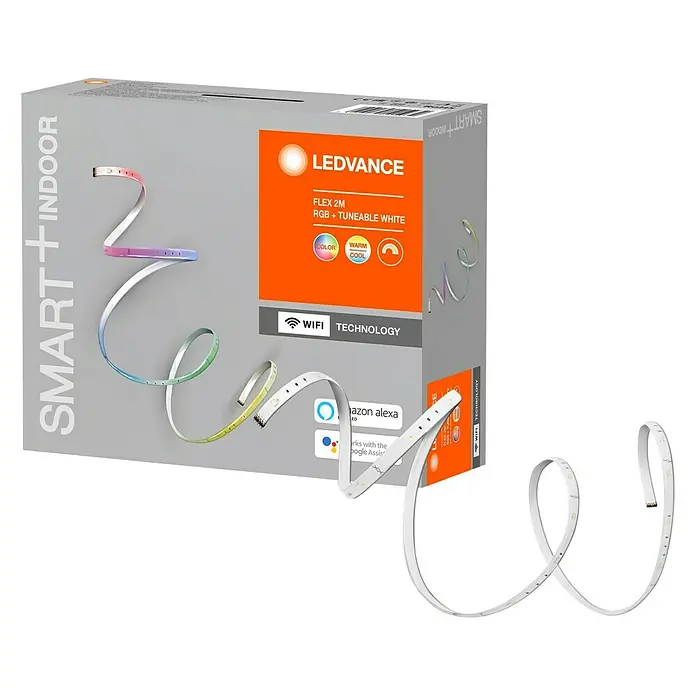 Ledvance Smart+ WiFi Smart LED traka - Duljina: 2 m, RGB, 8,5 W - Dijagonalni pogled