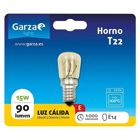 Garza  Bombilla LED Horno T22