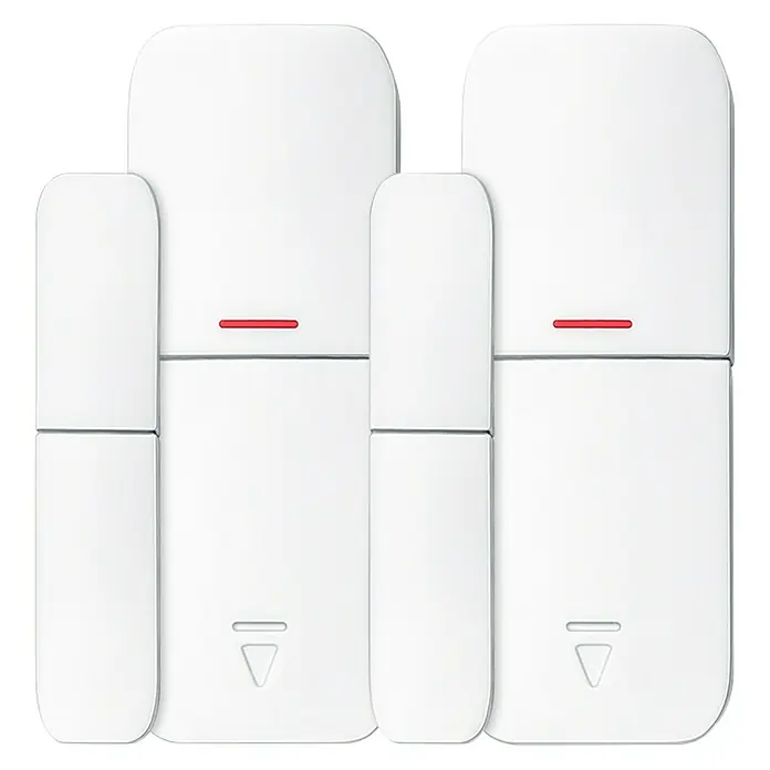 Garza Sensor de ventana y puerta SmartHome Wifi Pack - Alcance de detección: 100 m, 2 ud. - Vista descendente