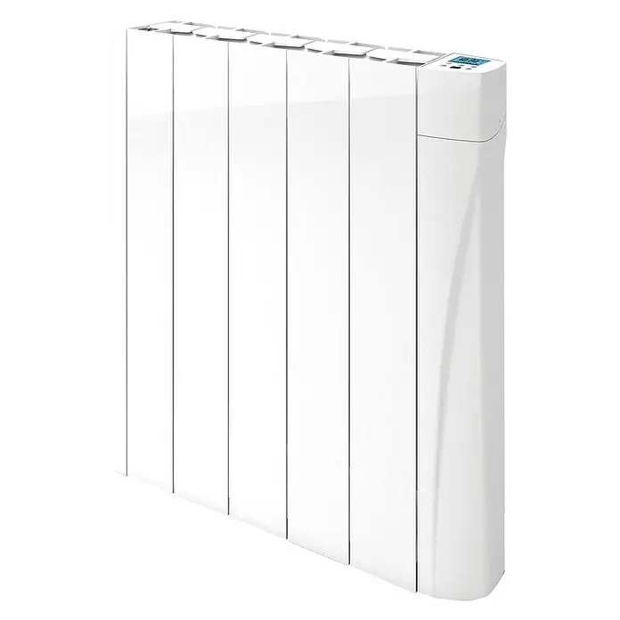 Voltomat HEATING Emisor térmico cerámico VOLTC - 750 W, Blanco, L x An x Al: 9,8 x 50,5 x 57,5 cm - Vista angular