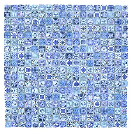 Mosaikfliese Quadrat Crystal XCM RB33