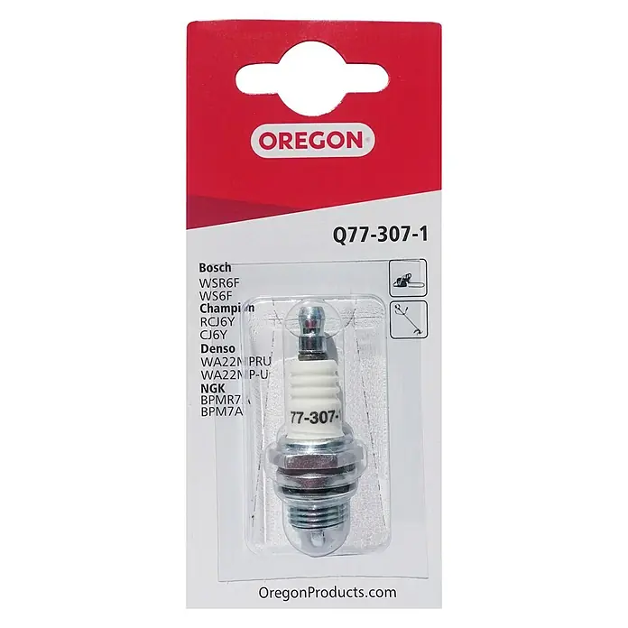 Oregon Svjećica Q 77-307-1 - Navoj: M14, Duljina navoja: 9 mm - Pogled sprijeda