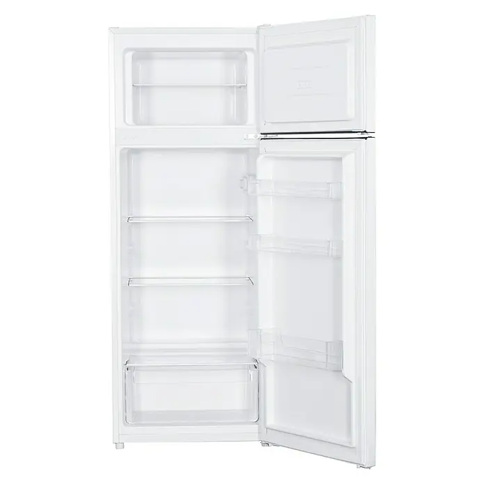 Respekta Kühl-Gefrierkombination KS143 WA+ - Nutzinhalt Gesamt: 206 l, 55,5 x 54,5 x 142,6 cm, Weiß - Vorderansicht