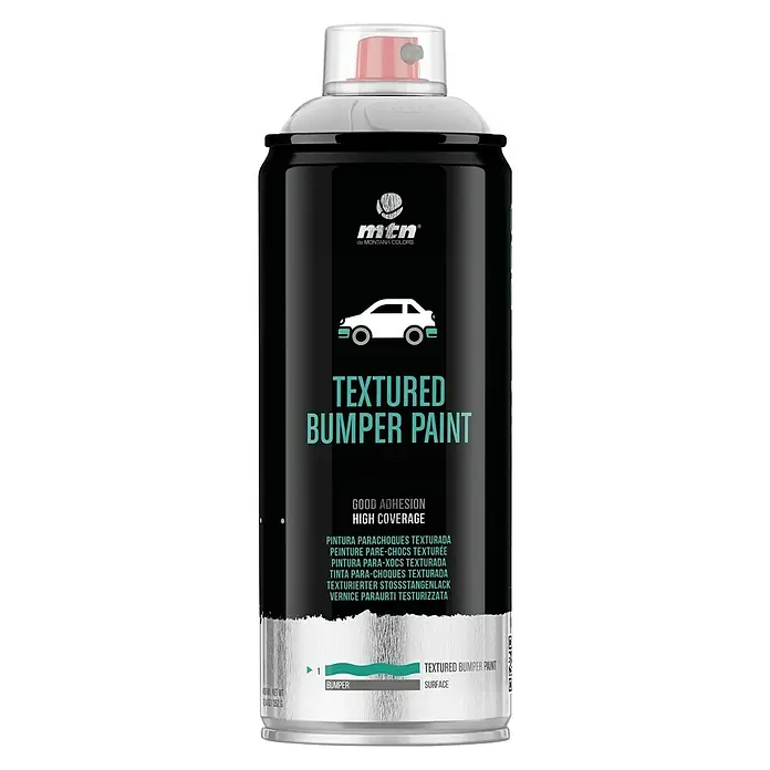 mtn Pintura en spray Parachoque - Mate, 400 ml, Gris - Vista frontal