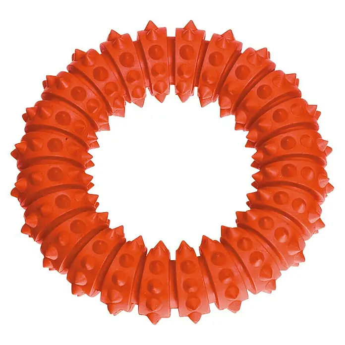 Karlie Hondenspeelgoed Ruffus Aqua Ring - Diameter: 15 cm, Rubber - Top-down weergave