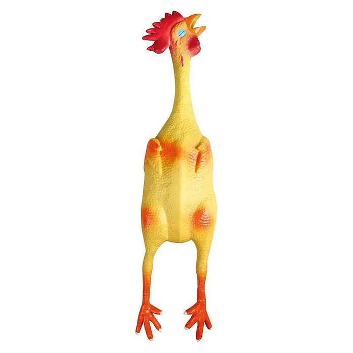 Karlie Juguete para perros Pollo - 49 x 11 x 8 cm, Látex - Vista frontal